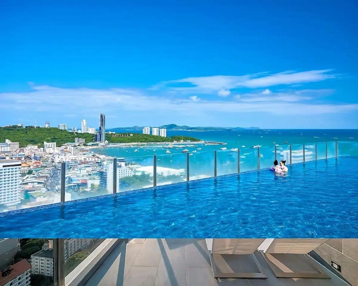 Best Location In Pattaya, Sky Pool & Infinity Edge Bagian luar foto