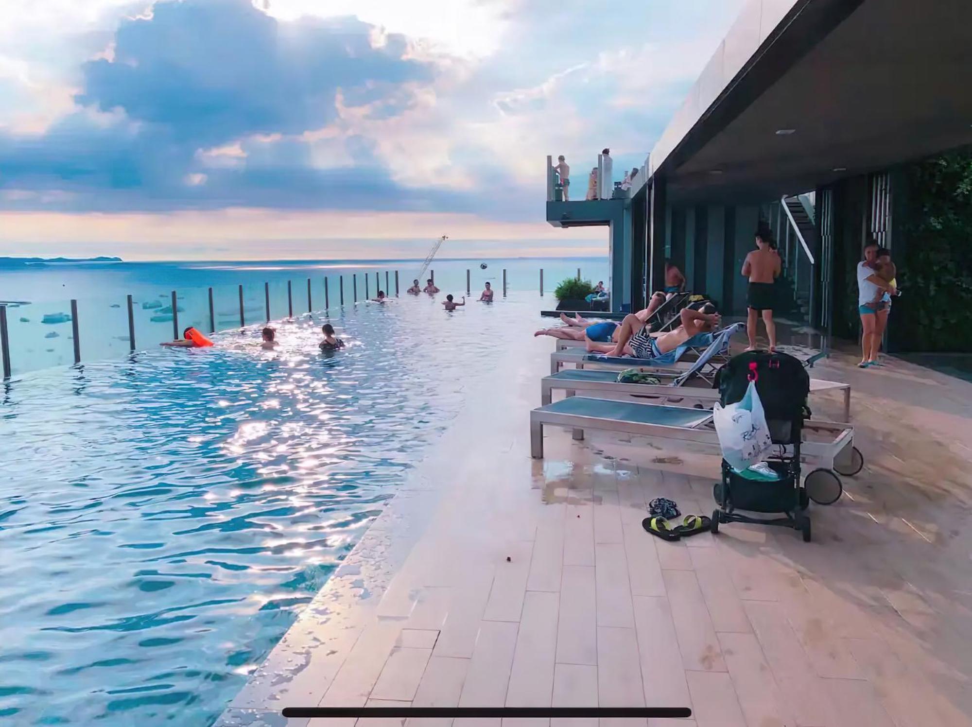 Best Location In Pattaya, Sky Pool & Infinity Edge Bagian luar foto